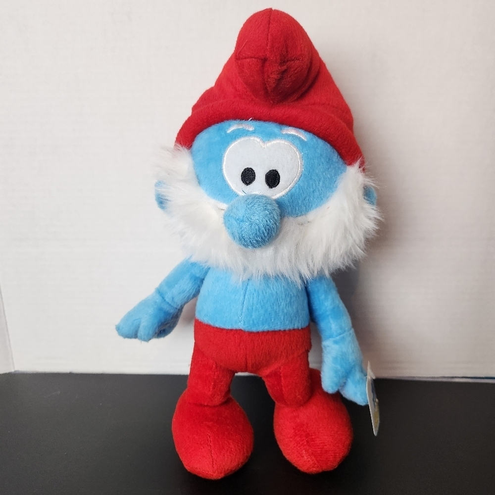 Papa Smurf plush toy 2010 The Smurfs With Tag. Nwt